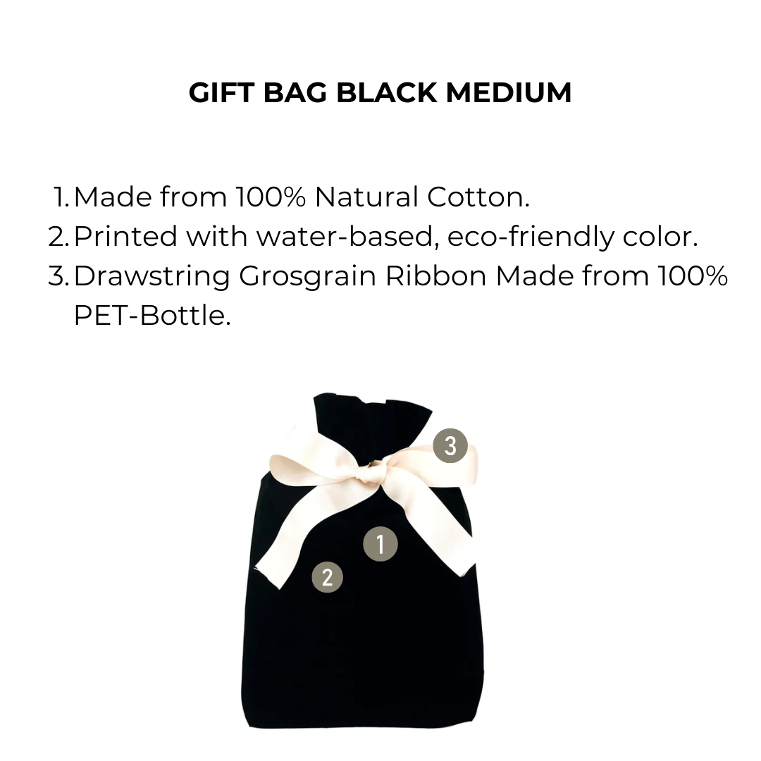 Gift Bag Black Medium - Osadia Concept Store