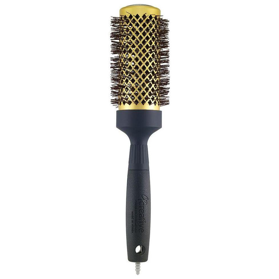 Gold Nano Wavy Ion  Ceramic Hair Brush