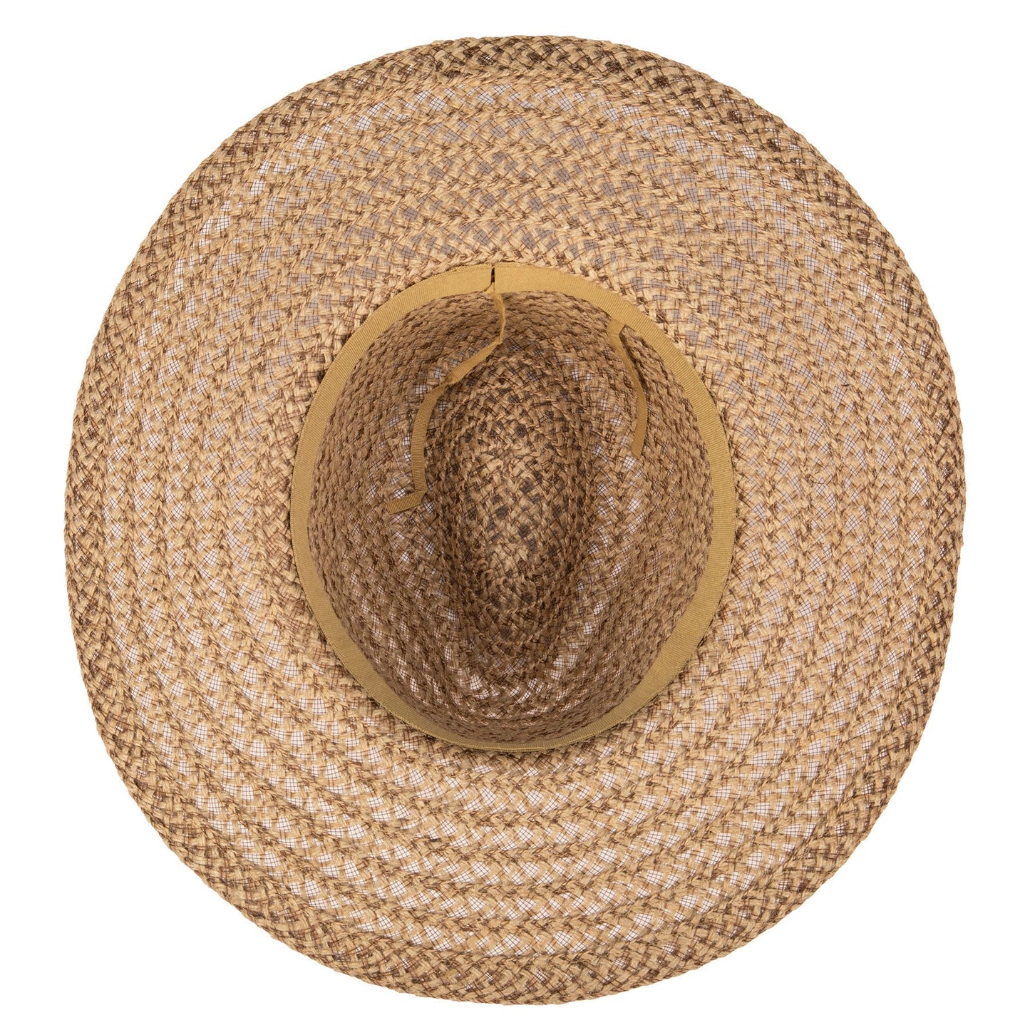 Well Crafted Fedora - Braided Hemp Fedora with Pleated Band
