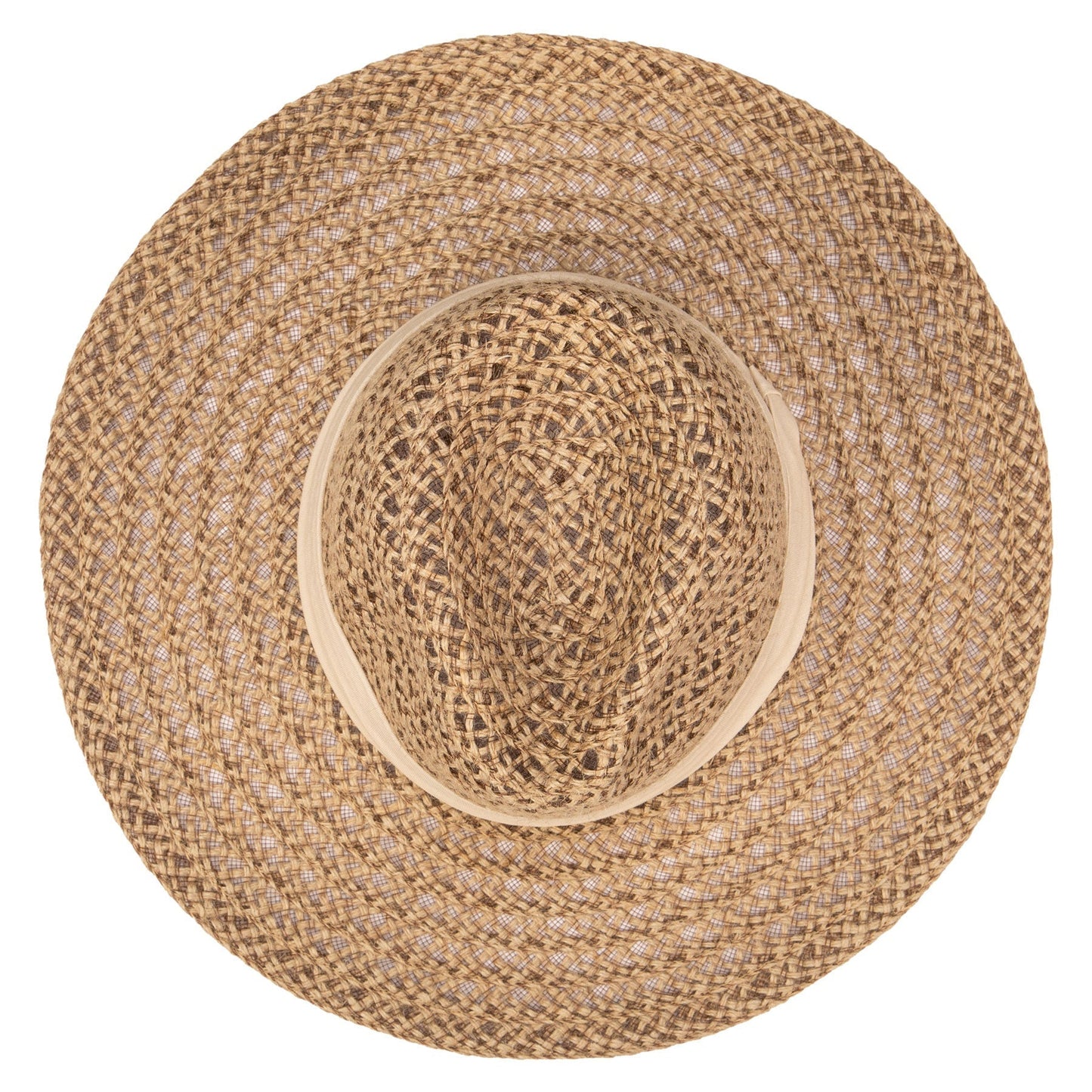 Well Crafted Fedora - Braided Hemp Fedora with Pleated Band