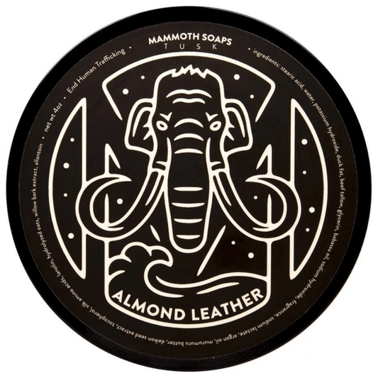 House of Mammoth Almond Leather Shaving Collection