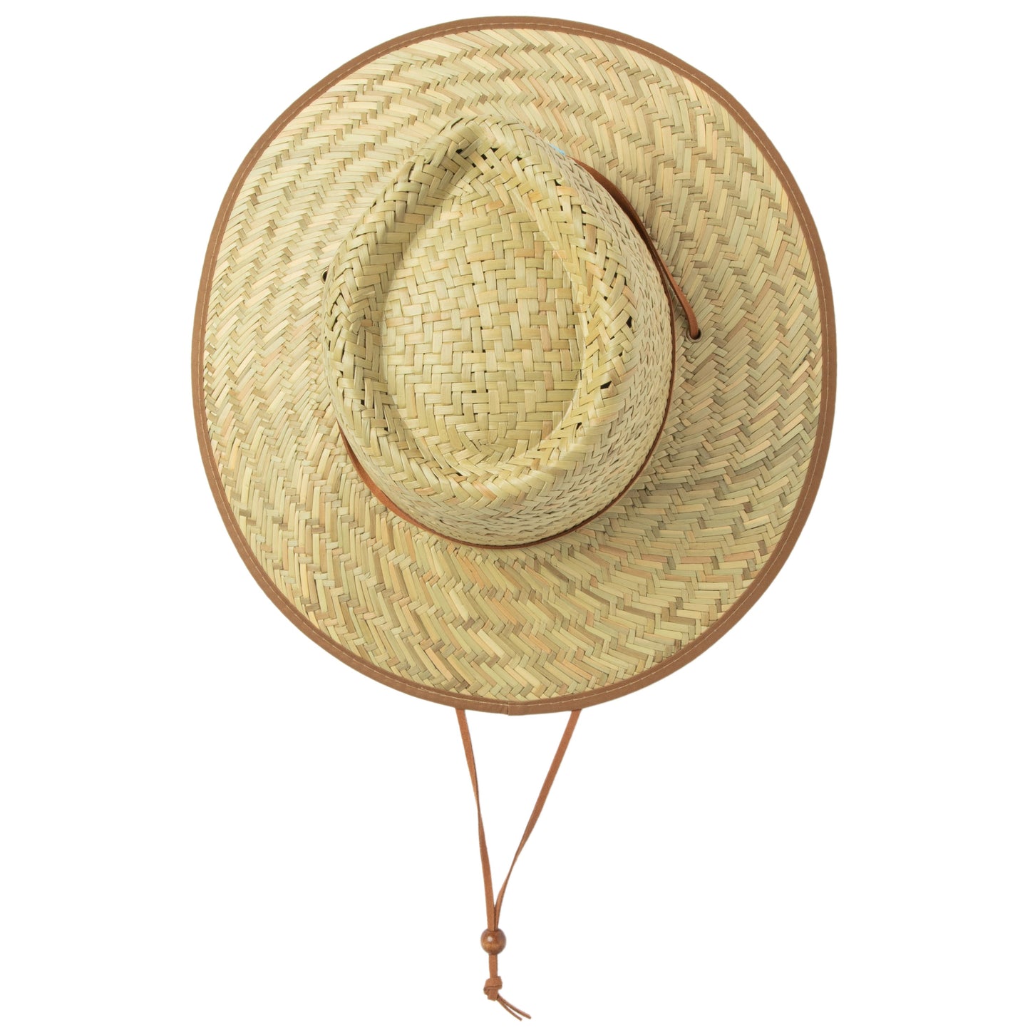 Hang Ten - Lifeguard Hat with Striped Under Brim Print