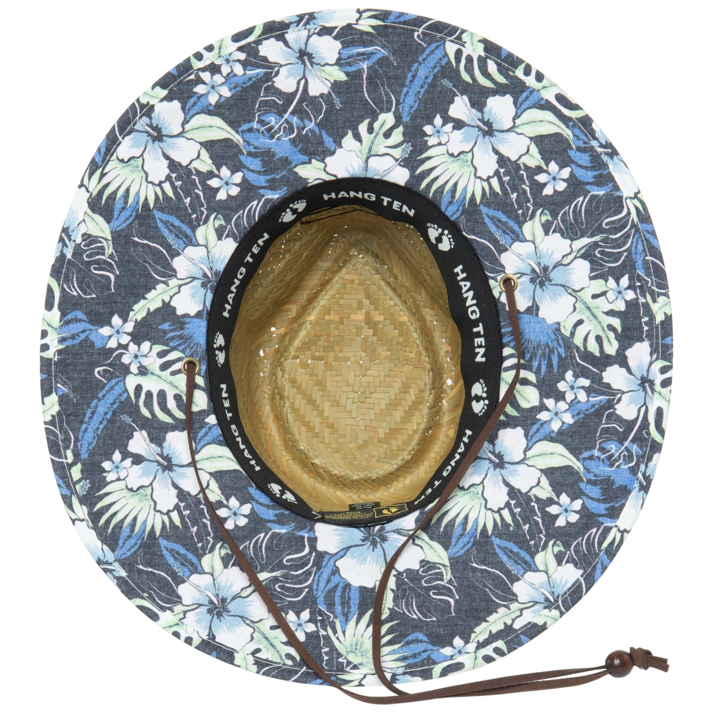Shoots - Lifeguard Hat with Pinch Crown and Floral Print by Hang Ten
