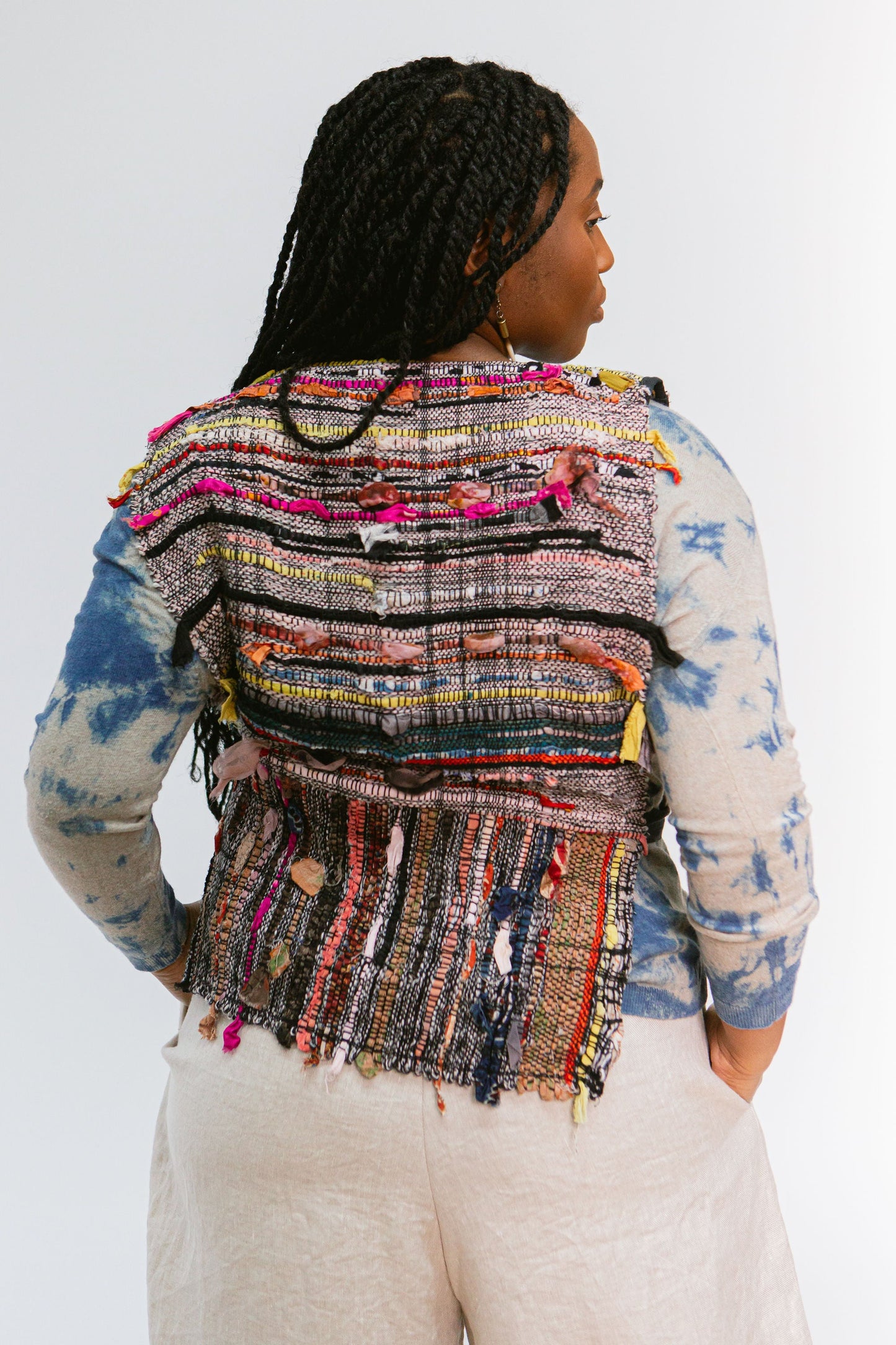 Studio-Handwoven Zero Waste Tabard