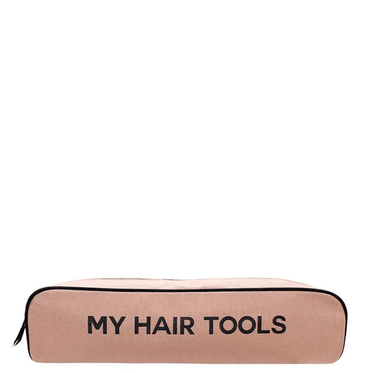 Roomy Hair Wrap Tools Travel Case, Pink/Blush