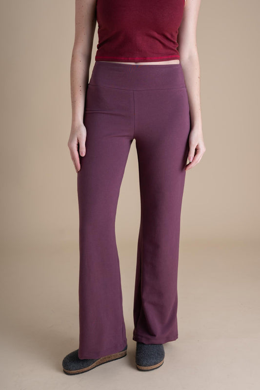 Eleanor Pants (Updated) in Plum