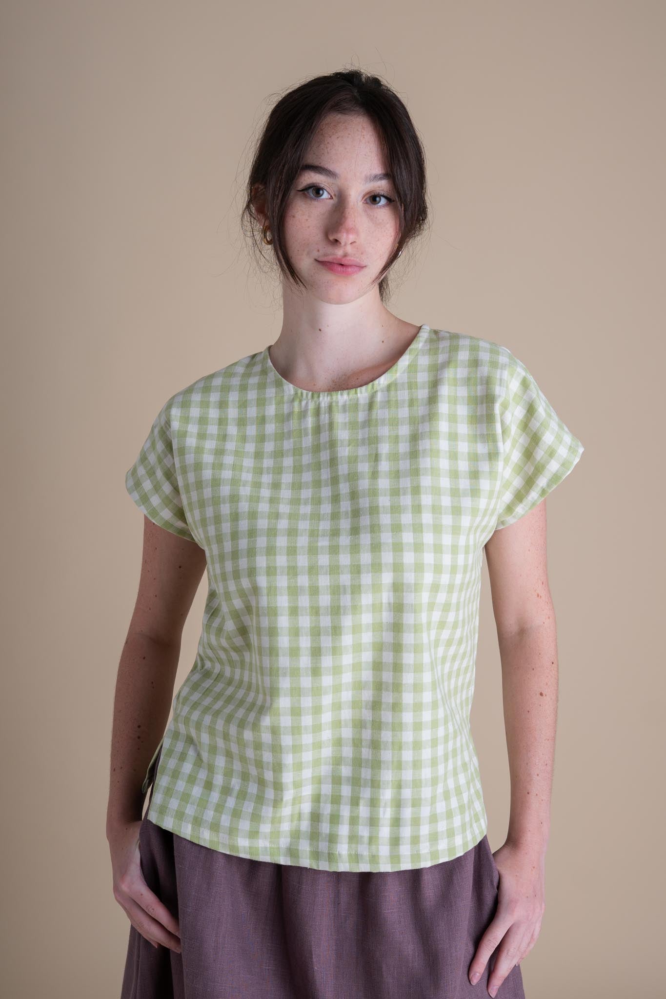 Painter Top (Updated) in Honeydew