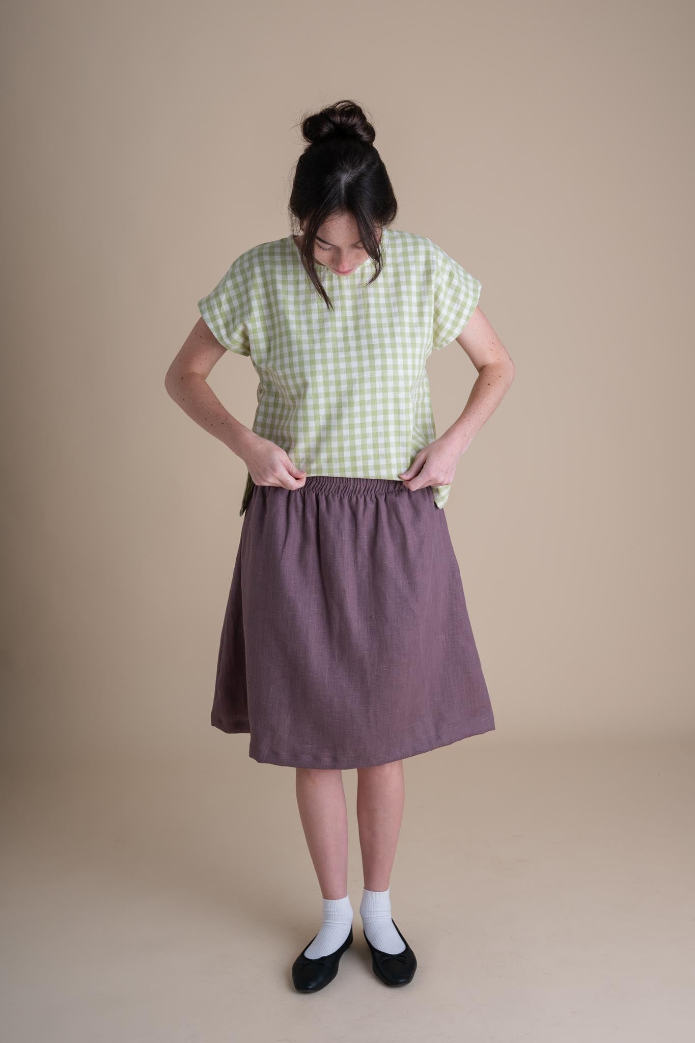 Painter Top (Updated) in Honeydew