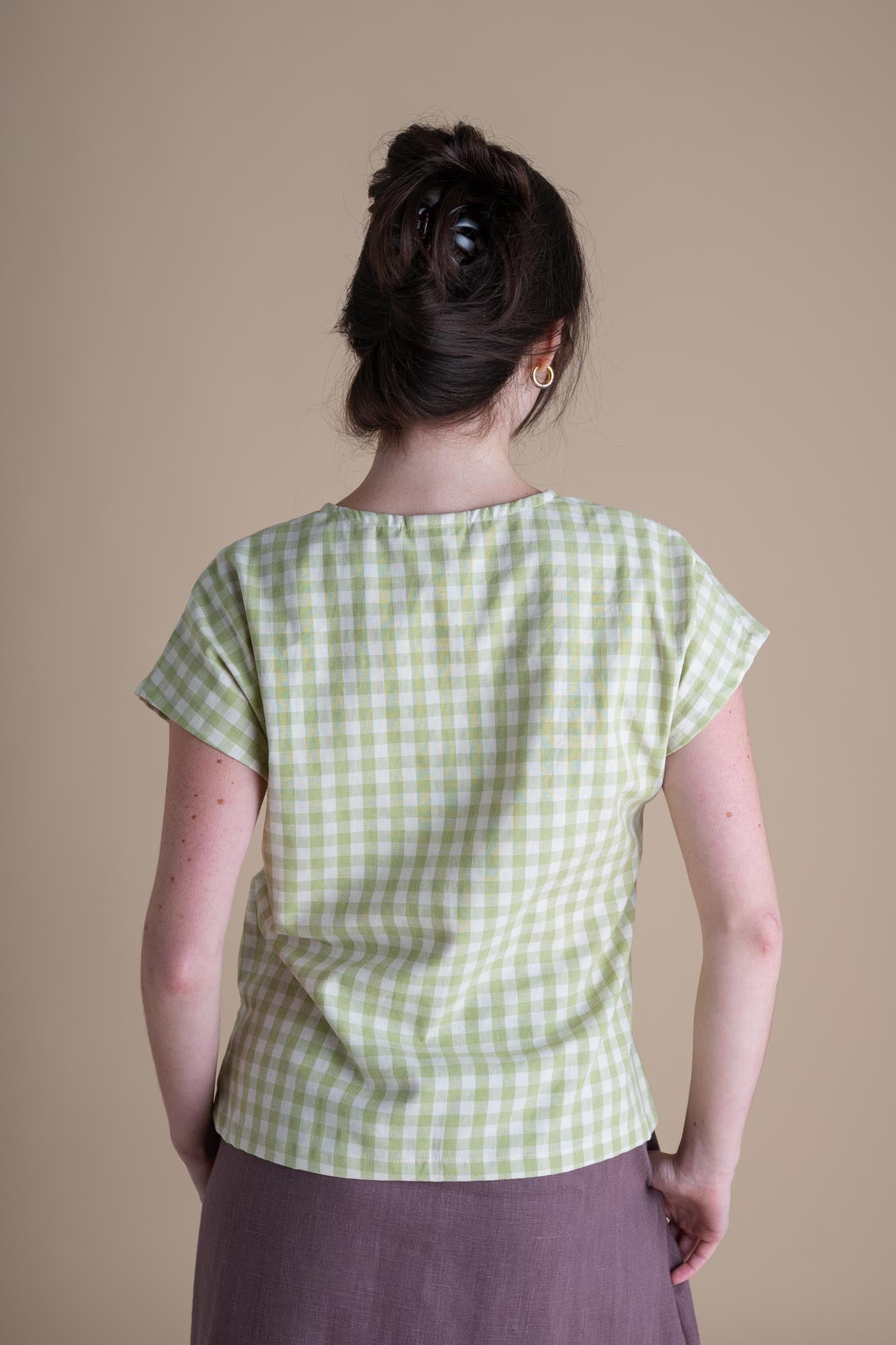 Painter Top (Updated) in Honeydew