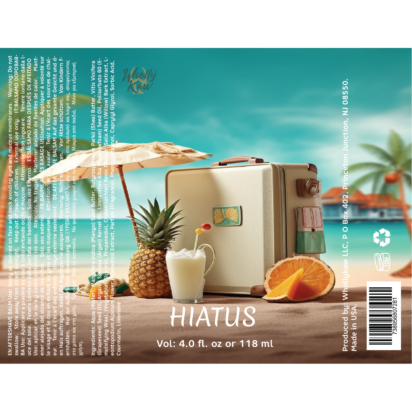 Wholly Kaw Hiatus Shaving Collection