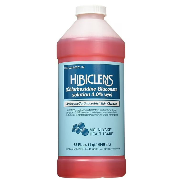 Hibiclens Chlorhexidine Gluconate (CHG) Solution, 4%, 32 oz Bottle