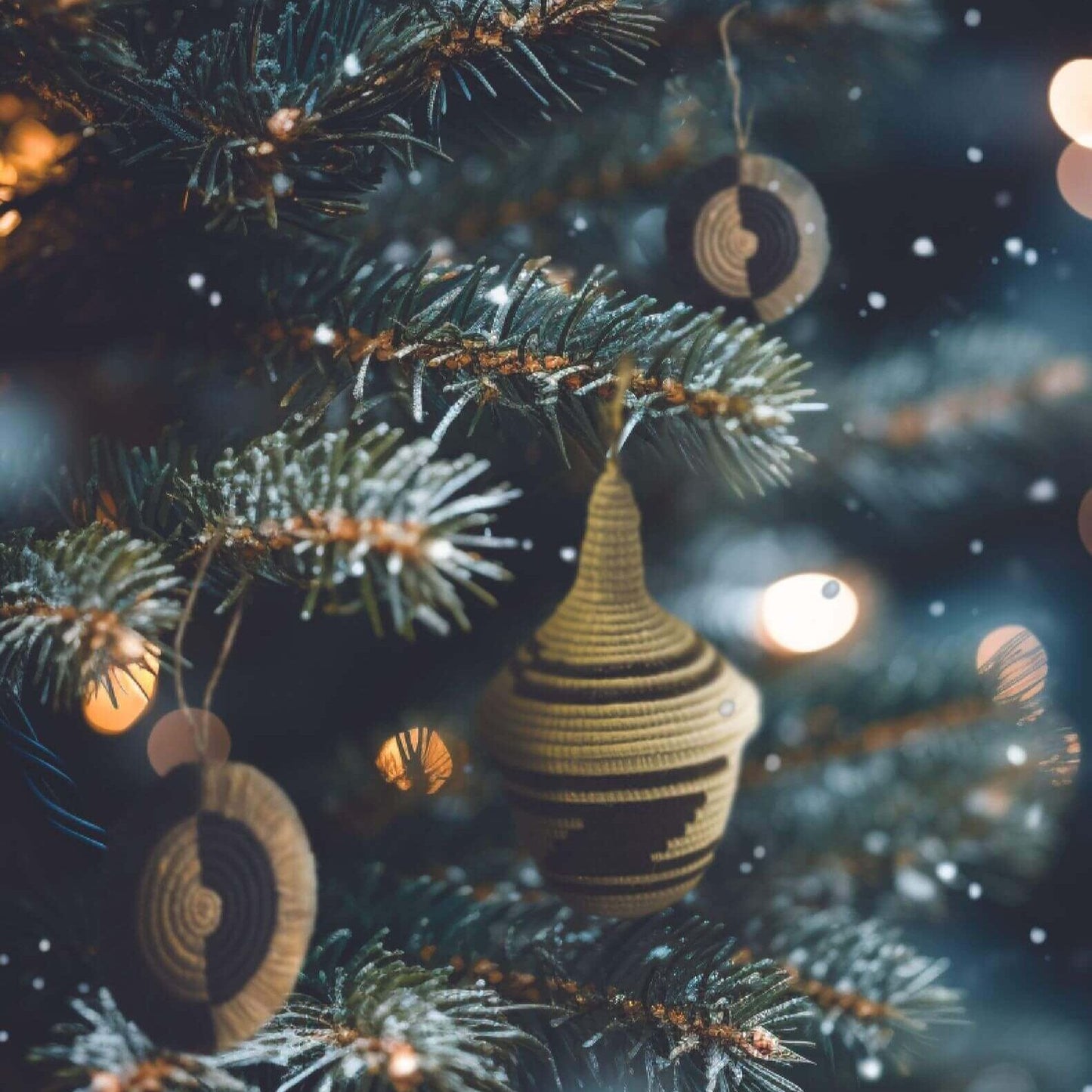 Peace Basket Ornament