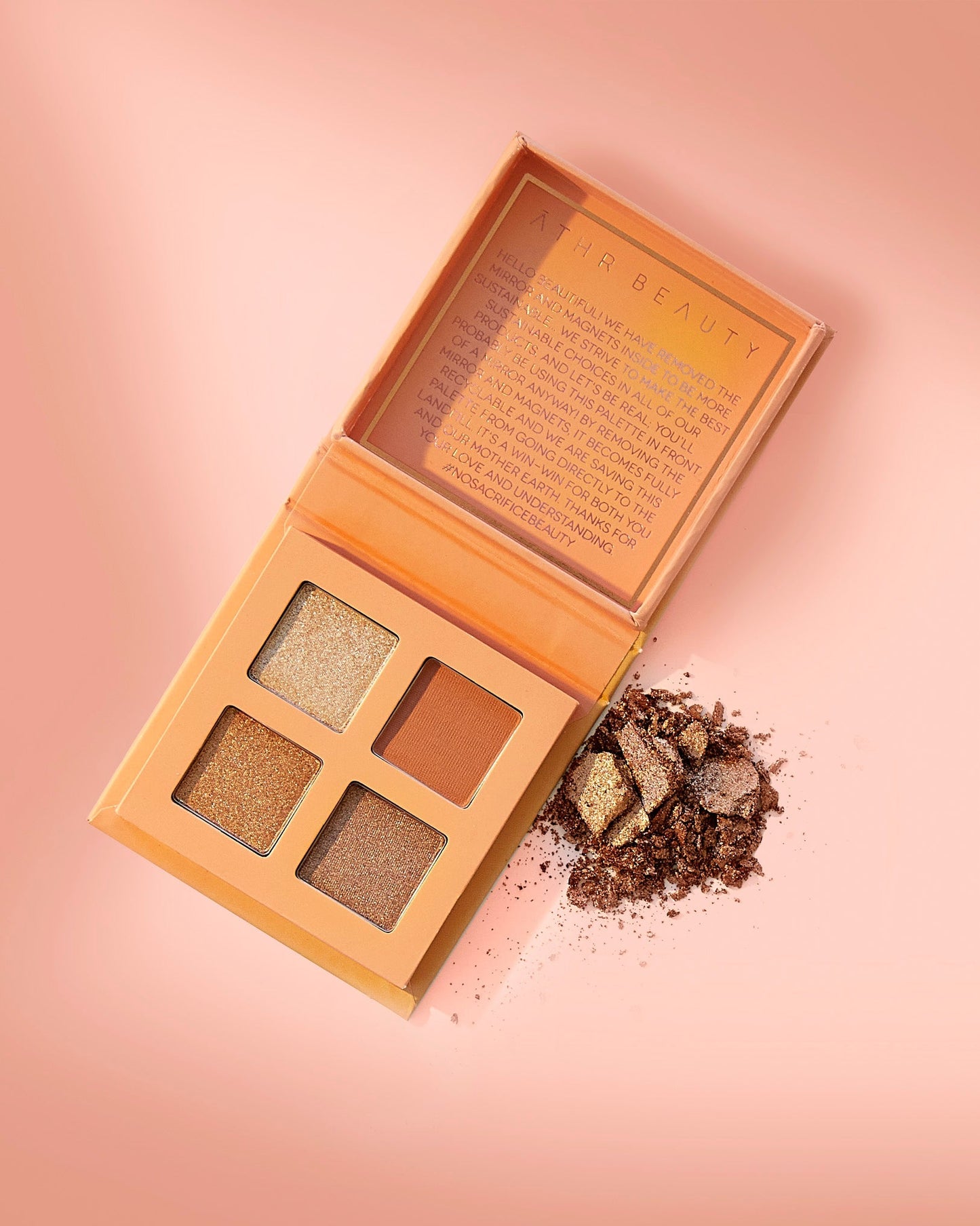 Citrine Crystal Eyeshadow Quad - Osadia Concept Store