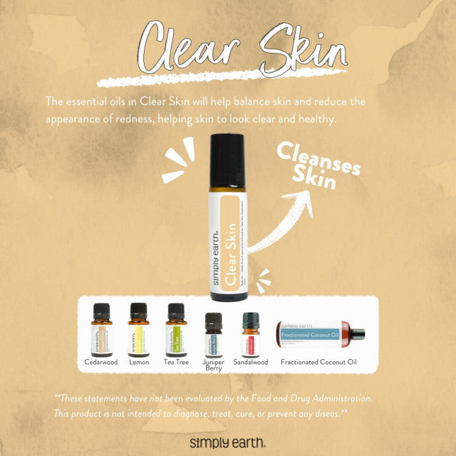 Essential Oil Roll On | Clear Skin