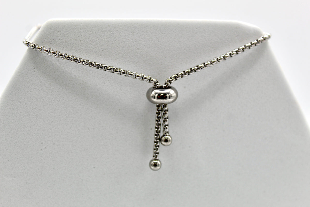 Guidance Adjustable Bracelet | Salvaged Steel Auto Part | Stainless Steel Chain