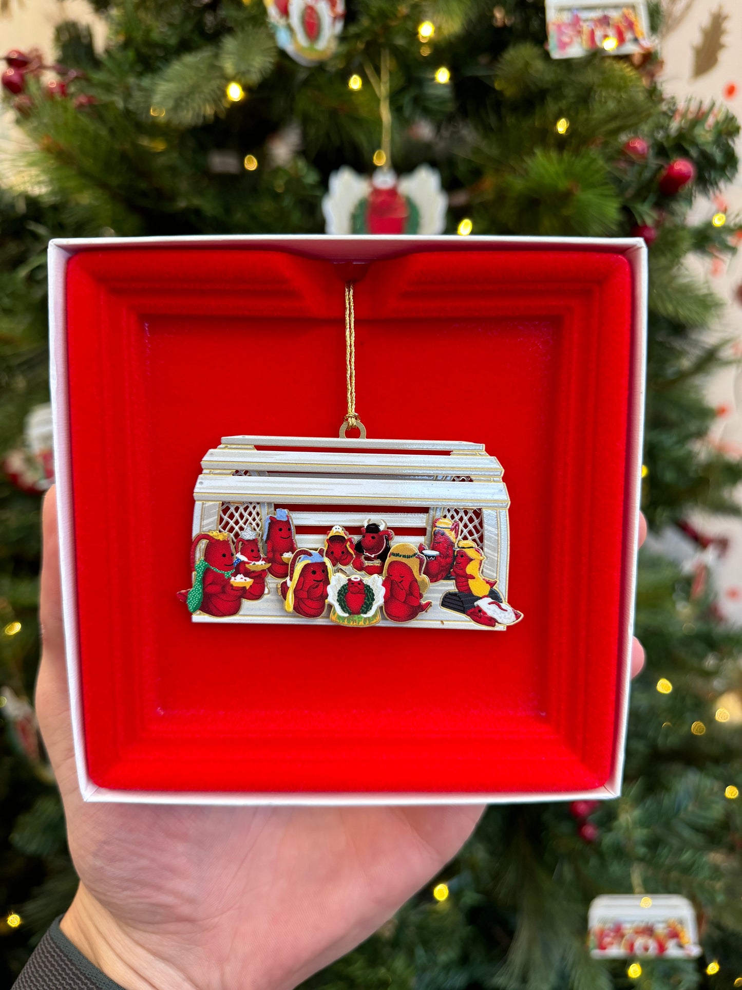 THE LOBSTER NATIVITY ORNAMENT