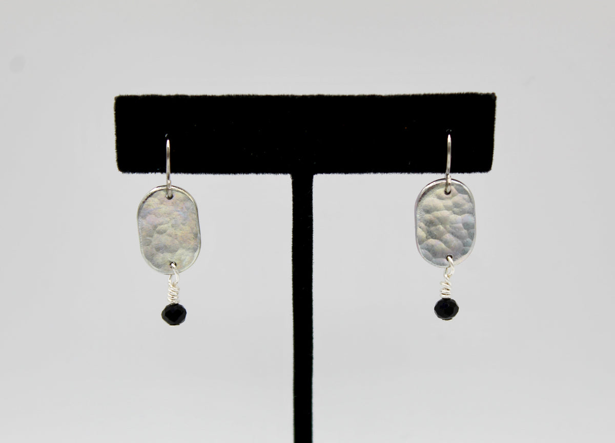 Twilight Earrings | Upcycled Stainless Steel Auto Components | Stainless Steel Ear Wire