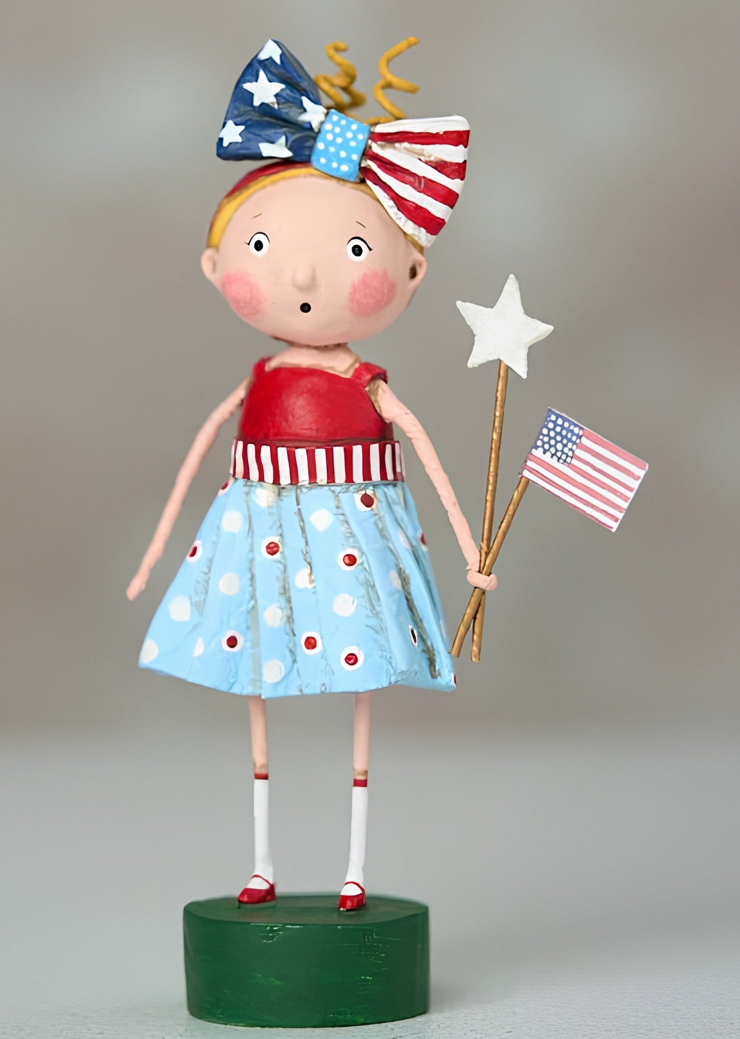 American Spirit Patriotic Lori Mitchell Figurine