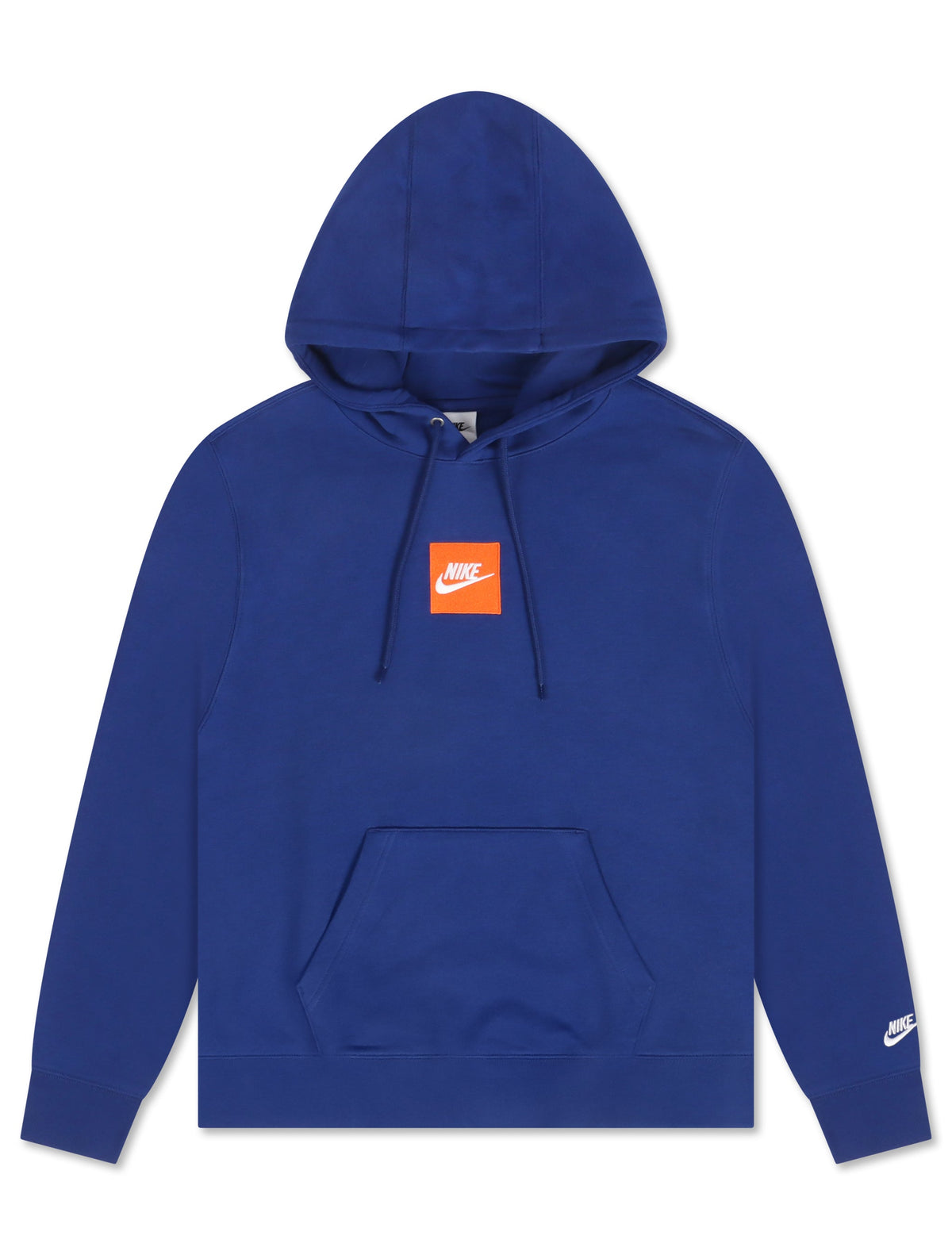 Nike Mens French Terry Hoodie - Royal Blue