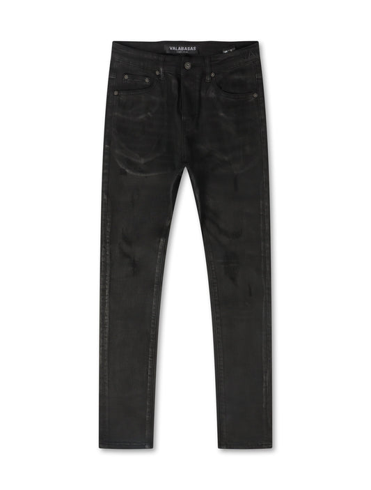 Valabasas Nitric Jean - Black Waxed