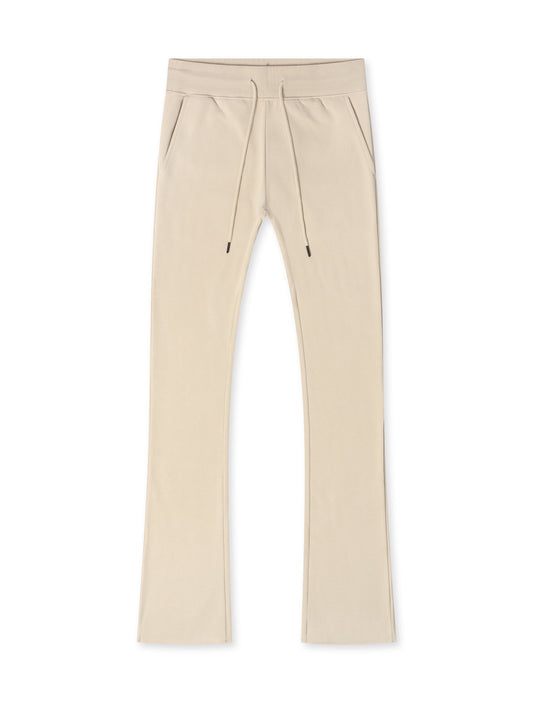 Jordan Craig Uptown Fleece Stacked Sweatpants - Taupe