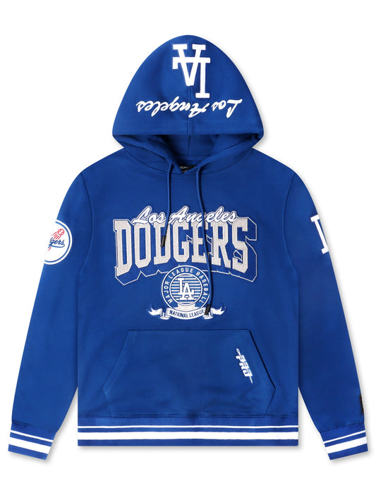 Pro Standard LA Dodgers Team Badge Hoodie - Blue - Osadia Concept Store