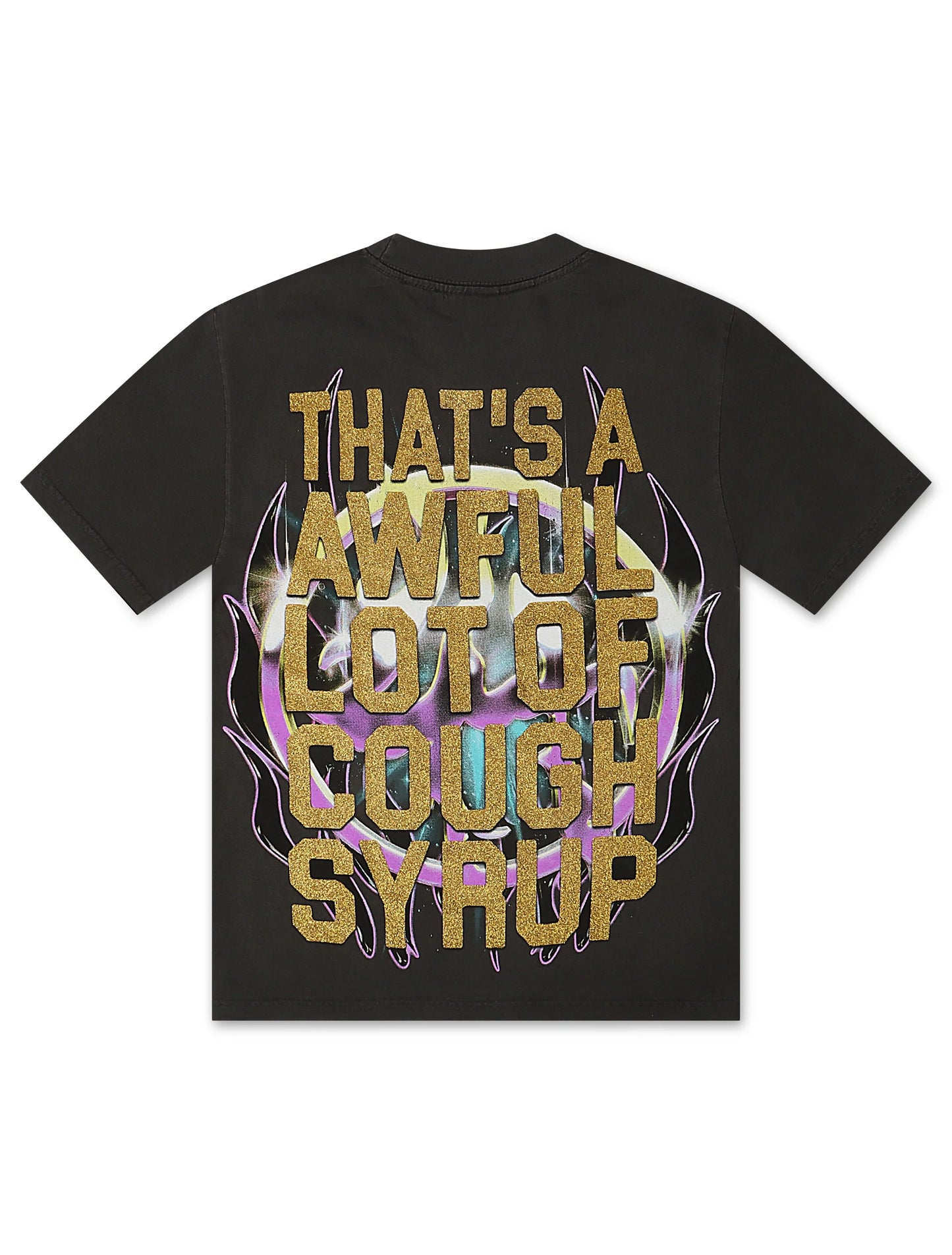 Lost Hills x ALOCS Skully Tee - Charcoal