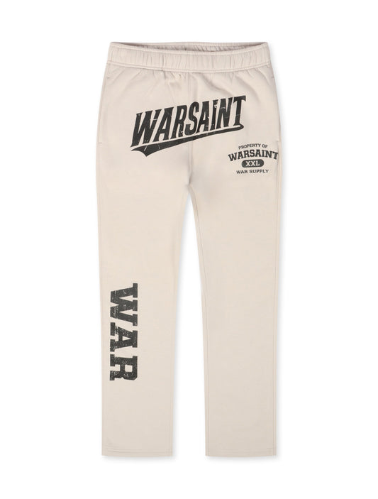 Warsaint War Supply Sweatpants - Cream