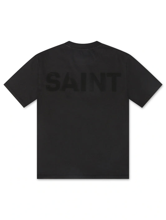 Warsaint Sunfaded Tee - Faded Black/Black
