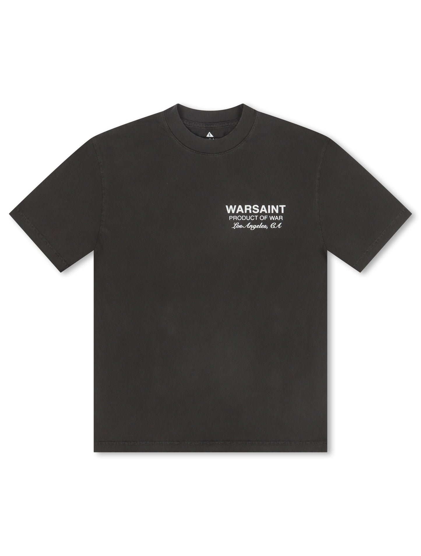 Warsaint Product of War Tee - Washed Black