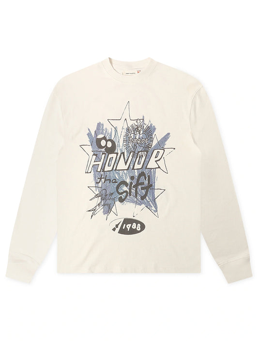 Honor The Gift C-Fall Pop Art Long Sleeve - Cream