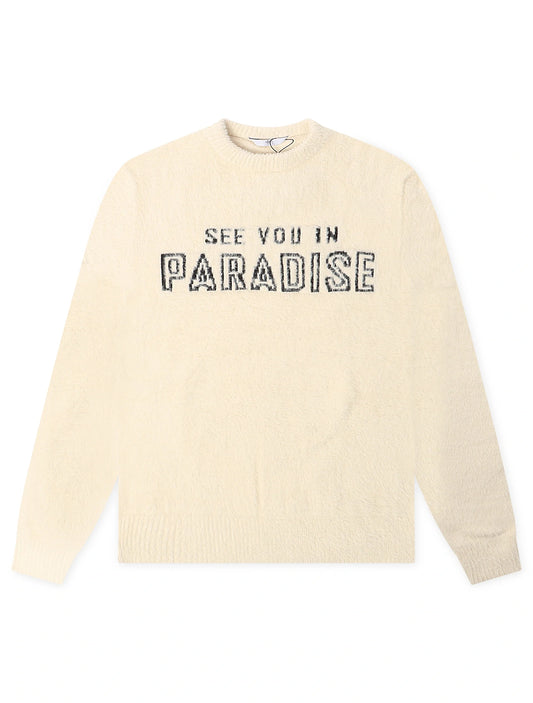 Jordan Craig Fluffy Sweater - Bone