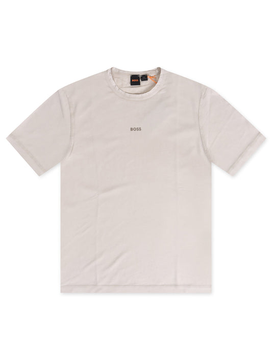 Hugo Orange Tokks Tee - Cream