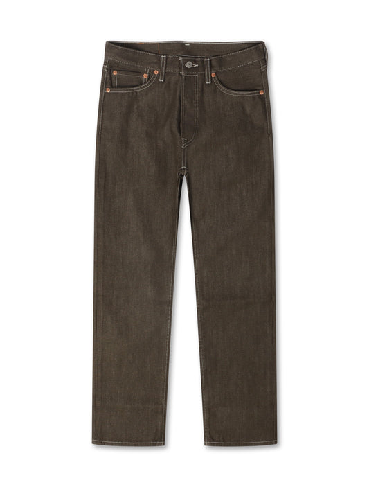 Levis 501™ Original Shrink To Fit Jeans - Dark Brown Rigid