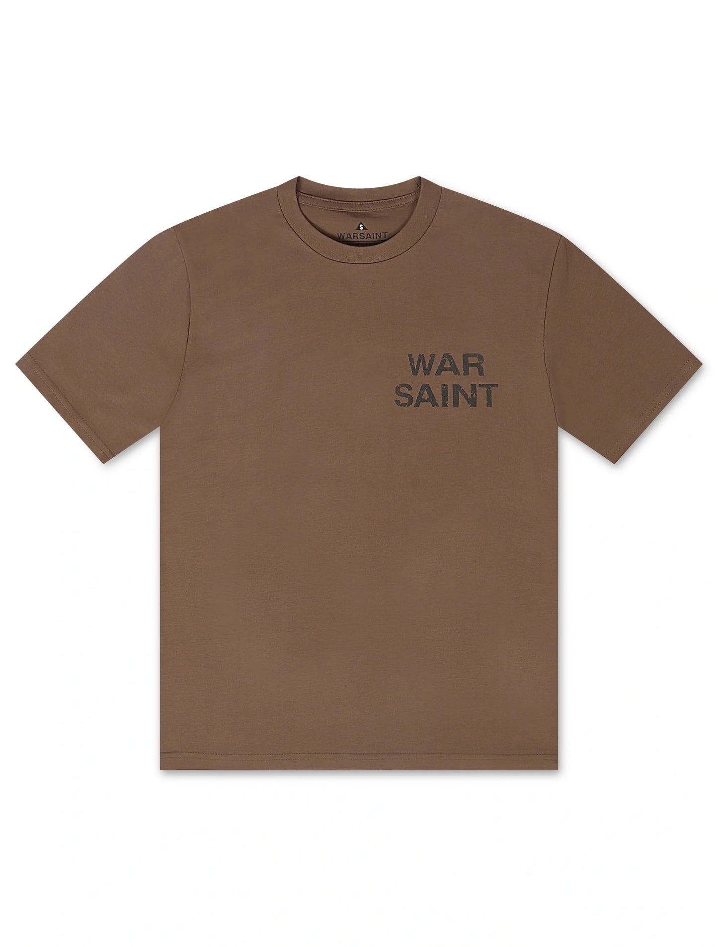 Warsaint LA Script Tee - Walnut/Black
