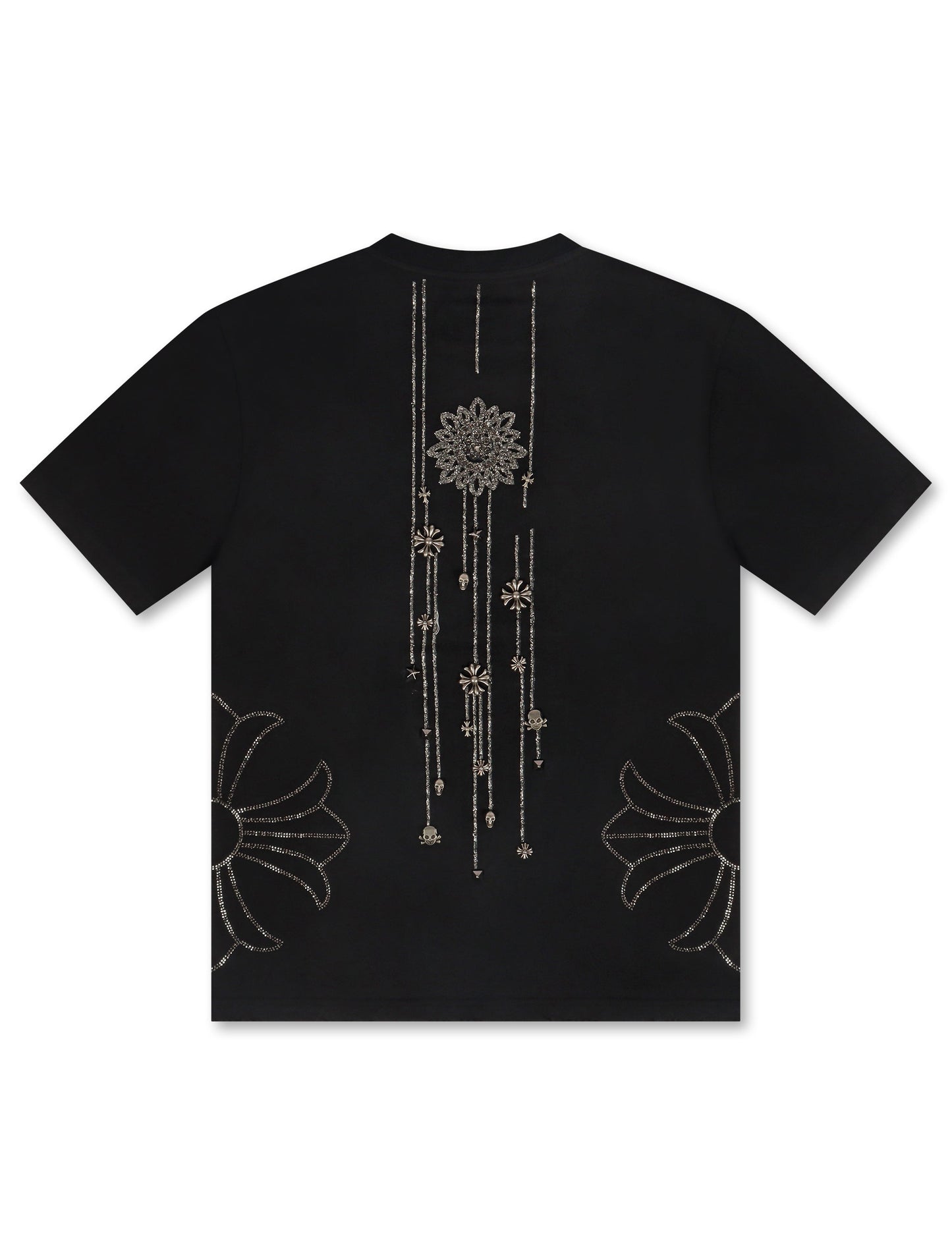 Smugglers Moon X Chain Knit Top - Black