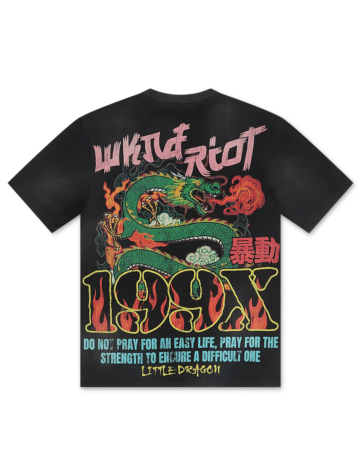WKND Riot Tee - Black Wash