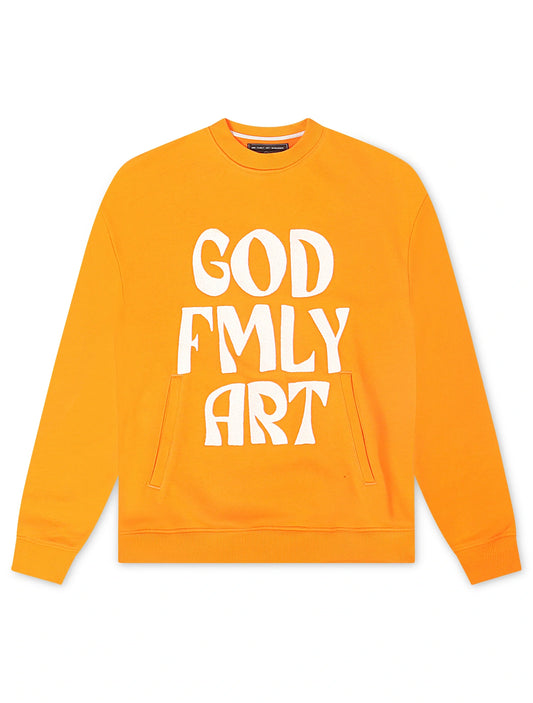 GFA Manassehy Clear Sweatshirt - Orange Tiger