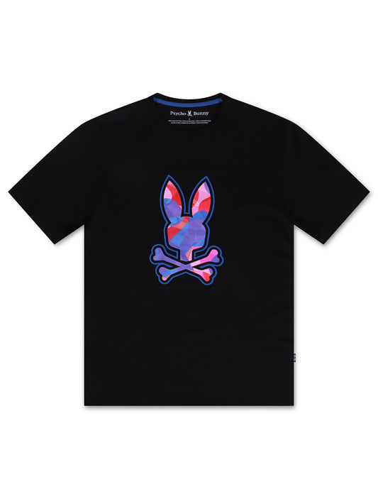 Psycho Bunny Norridge Graphic Tee - Black