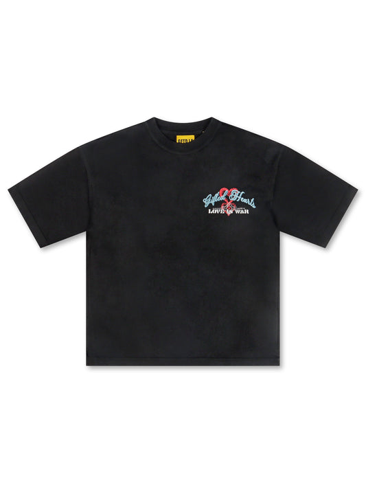 GFTD LA Hearts Boxy Tee - Black