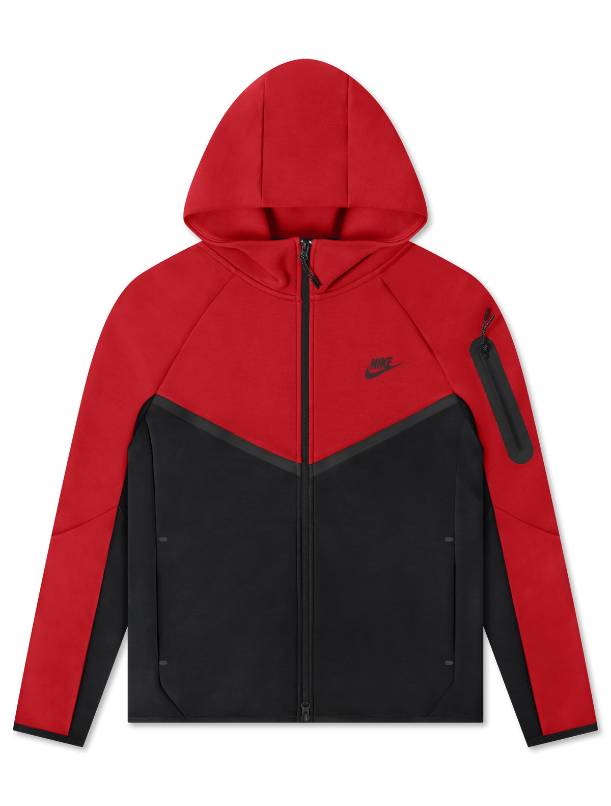 Nike Mens Tech Windrunner Full-Zip Jacket - Tough Red
