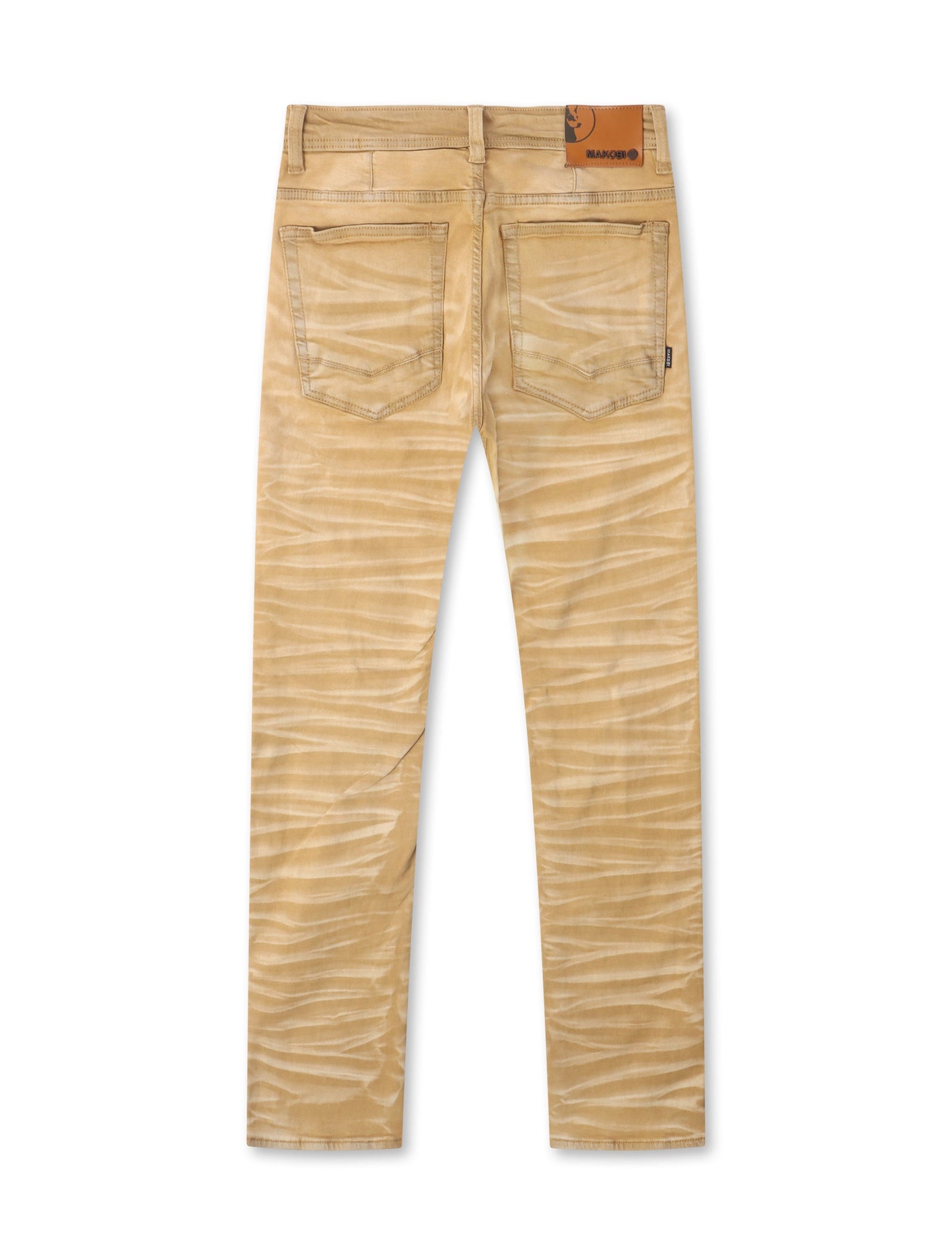 Makobi Straight Leg Jeans - Mocha Wash