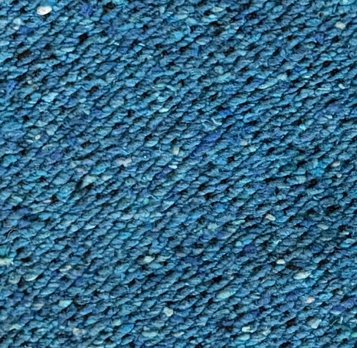 Solid Aqua Blue Mexican Blanket | BULK SAVINGS