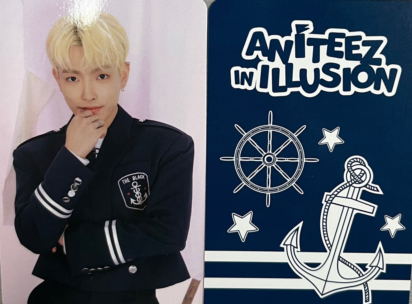 ATEEZ x ANITEEZ Adventure Pop-Up ExclusIVE - ANITEEZ In Illusion Official Photocards