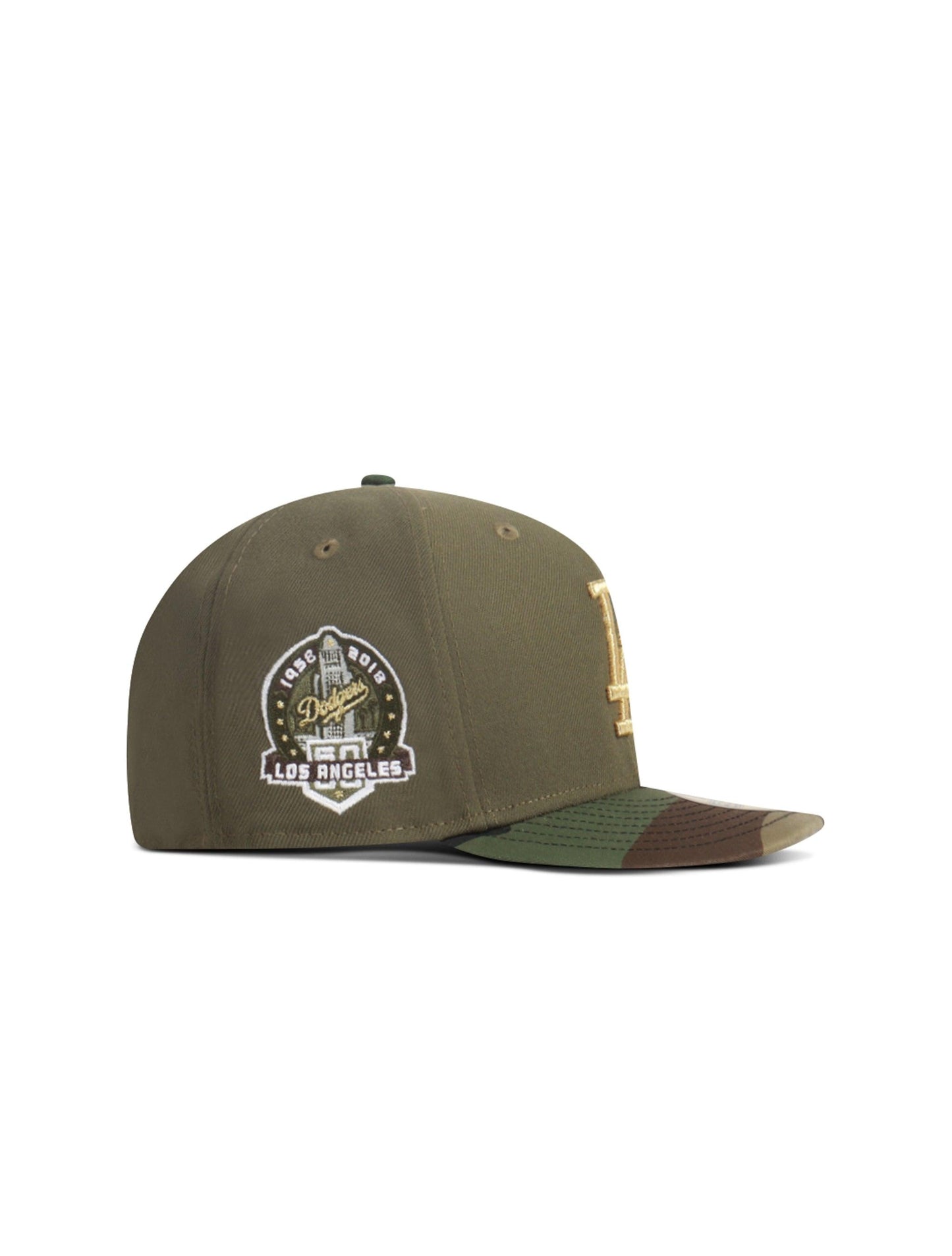 New Era 5950 La Dodgers "50Th Anniversary" Hat