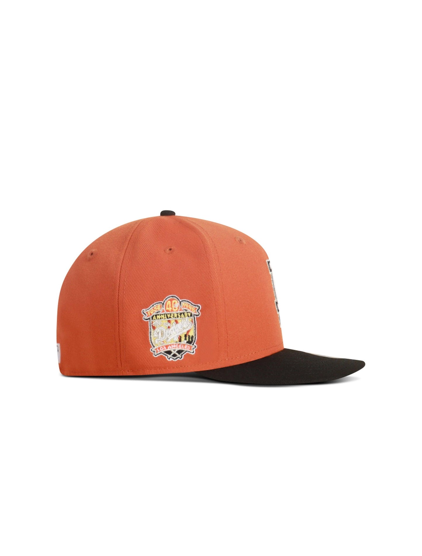 New Era LA Dodgers 40th Anniversary Hat - Orange