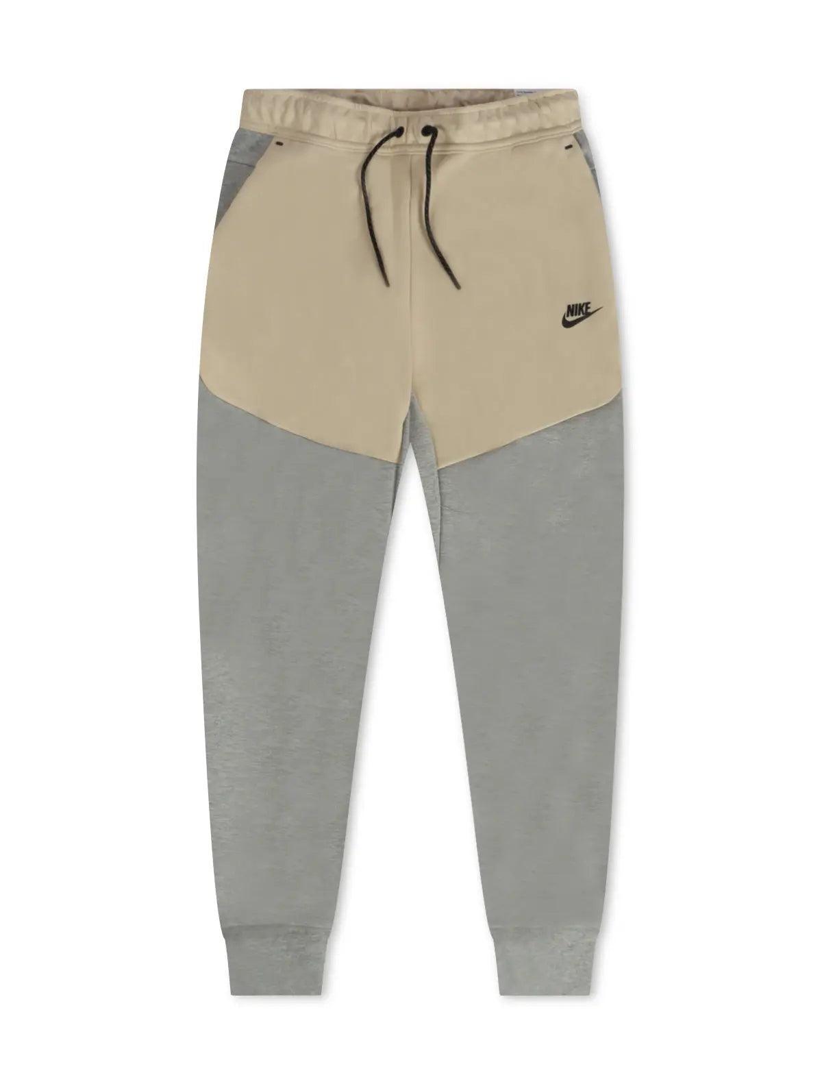 Nike Tech Fleece Joggers - Grey/Beige