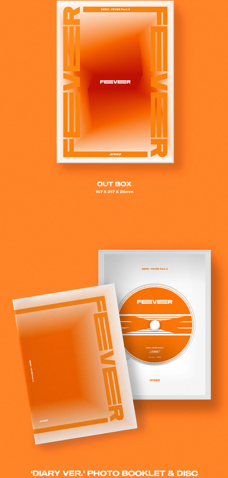 ATEEZ(ì—ì´í‹°ì¦ˆ) Zero:  Fever Part 3 Album