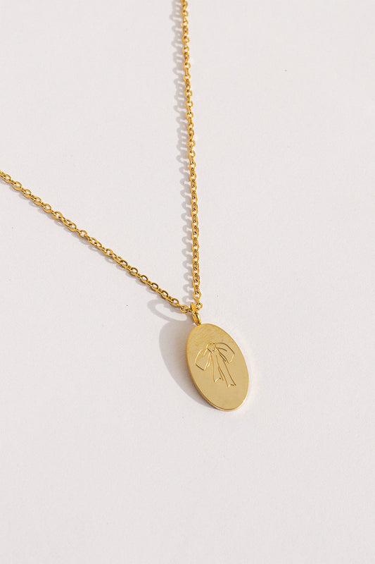 Bow Pendant Necklace