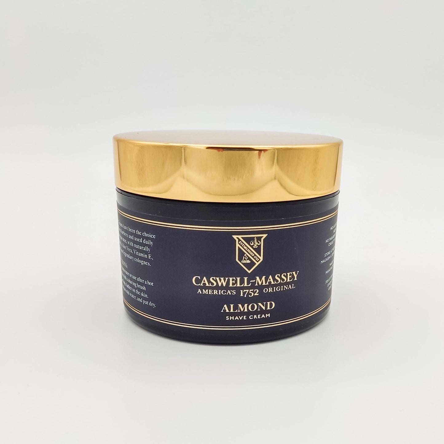 Caswell-Massey Almond Shave Soap/Cream Collection
